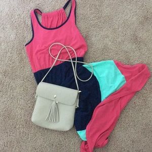 Multi color dress (Never Worn)